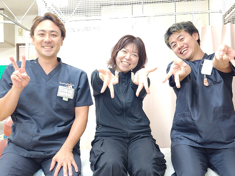 立花接骨院での患者さまとの写真6